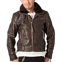 美品2XL リューグーレザーズ 3way シングルライダース 襟ボアライナー 茶 Liugoo Leathers 本革 UK襟付きシングルライダースジャケット